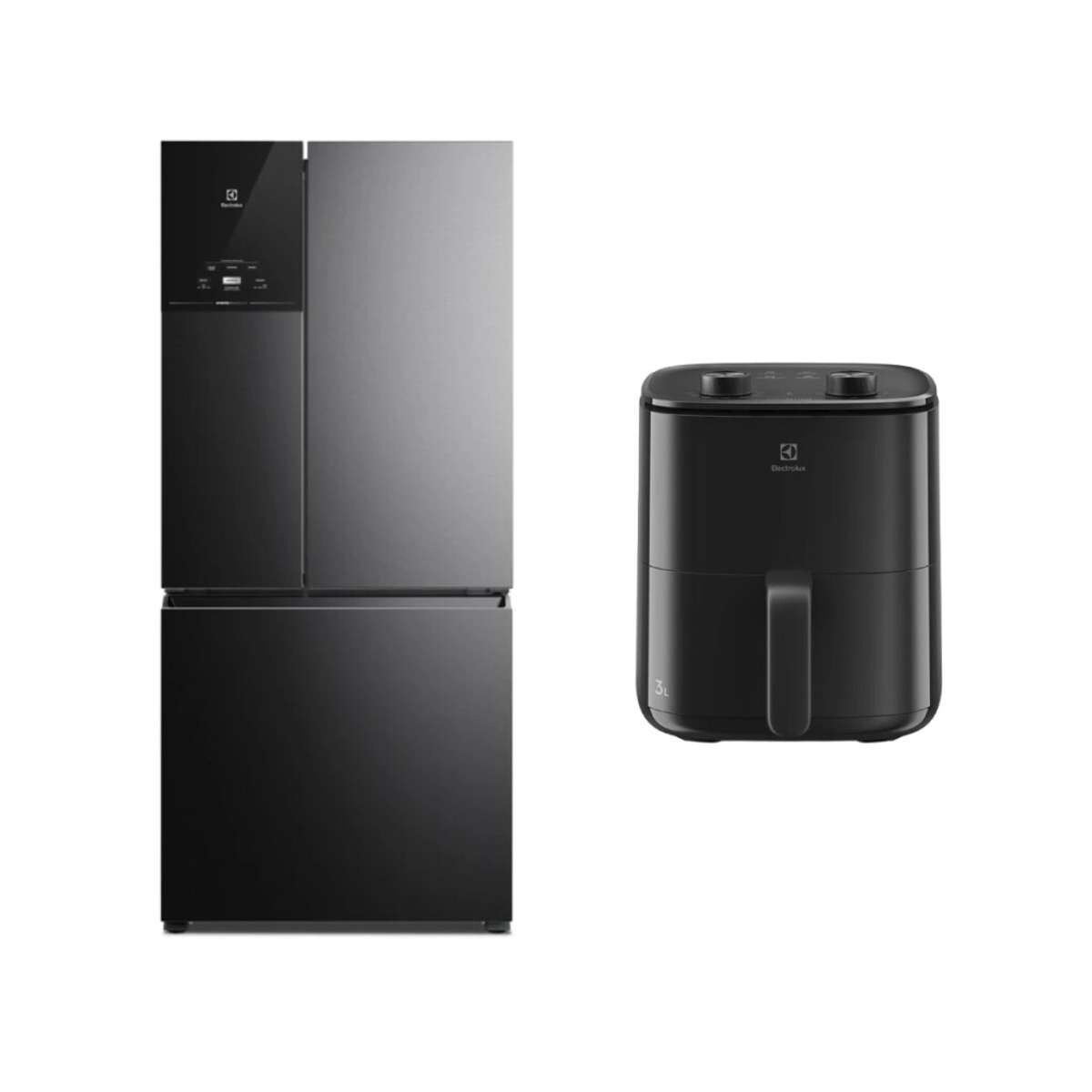 Heladera Electrolux Multidoor Inverter No Frost 633 Lts - Black 
