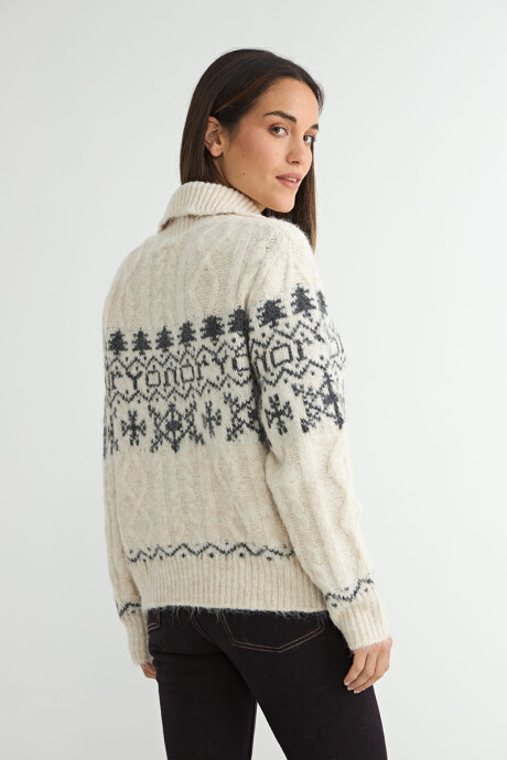 SACO BARILOCHE C/CUELLO CRUDO