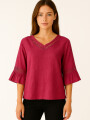 Blusa Surnia Rojo Coral