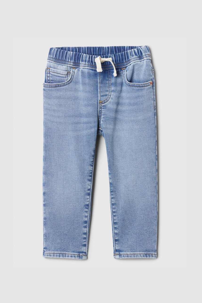 Jean Slim Toddler Niño Light Wash