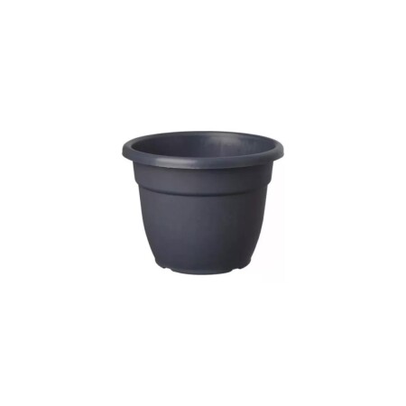 MACETA REDONDA EDEN 25CM NEGRO