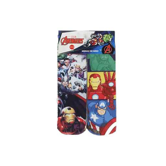 Medias Infantiles Disney x2 Avengers Multicolor