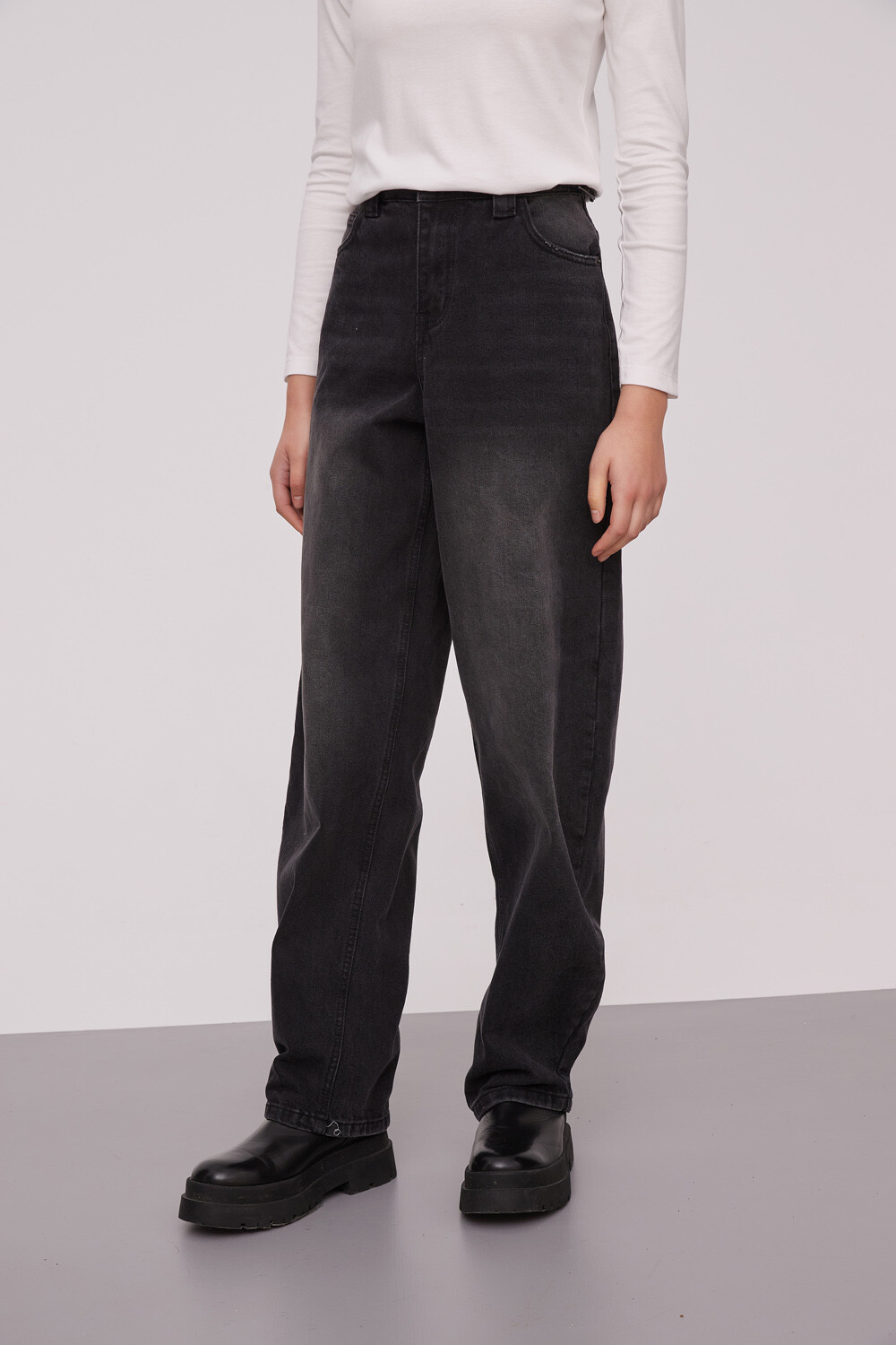 Pantalon Alfa Gris Oscuro