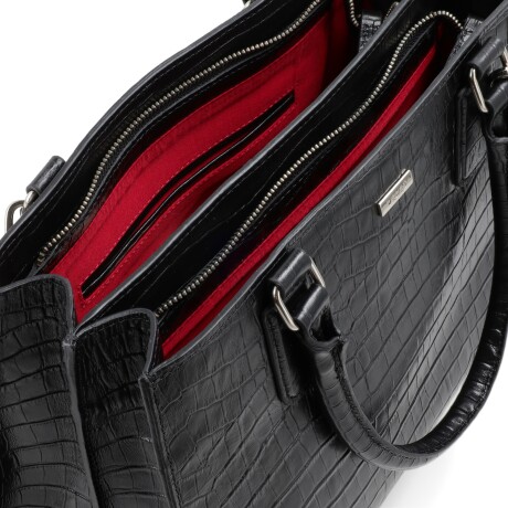 CARTERAS VENET - CUERO PADDEL NEGRO