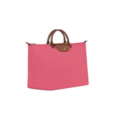 Longchamp -Bolso de viaje Longchamp plegable con cierre y asa corta, Le pliage Fucsia