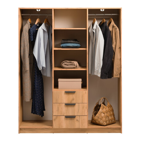 Armario Jenslev 145X176 Roble