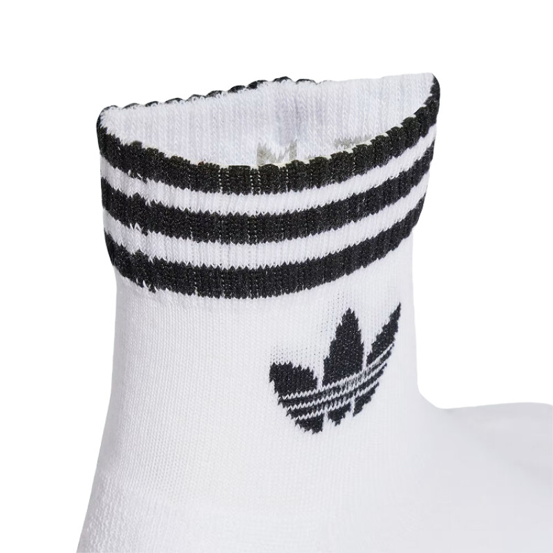 Medias Adidas 3 pack Ankle - Blanco Medias Adidas 3 pack Ankle - Blanco