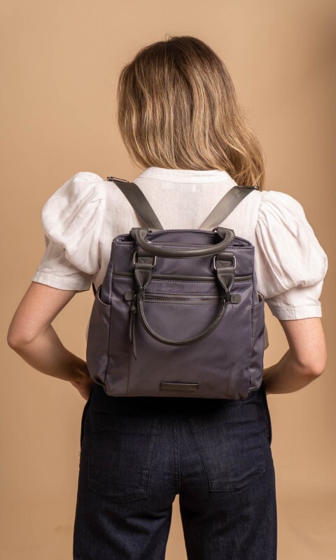 BANDOLERA VAINILLA GRAFITO