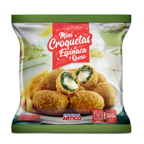 MINI CROQUETAS DE ESPINACA Y QUESO - 300 GRS 001