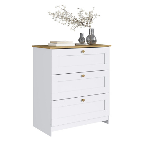 CÓMODA CAJONERA GUARDARROPA 3 CAJONES - LÍNEA AMERICANA CÓMODA CAJONERA GUARDARROPA 3 CAJONES - LÍNEA AMERICANA