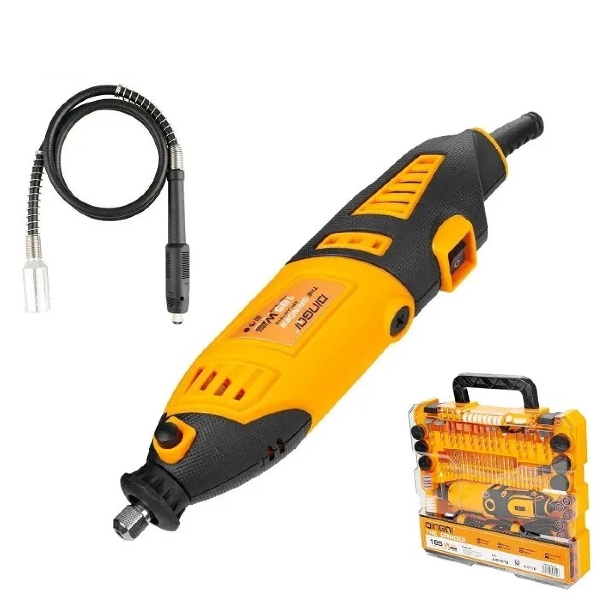 DINGQI MINI TORNO INDUSTRIAL 185W SET 360 PIEZAS 