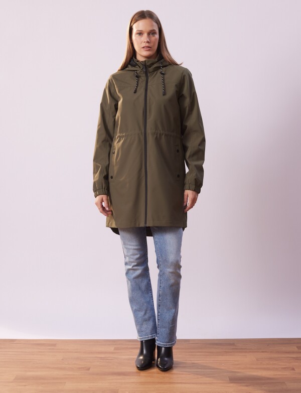 Gabardina Water Repellent OLIVA