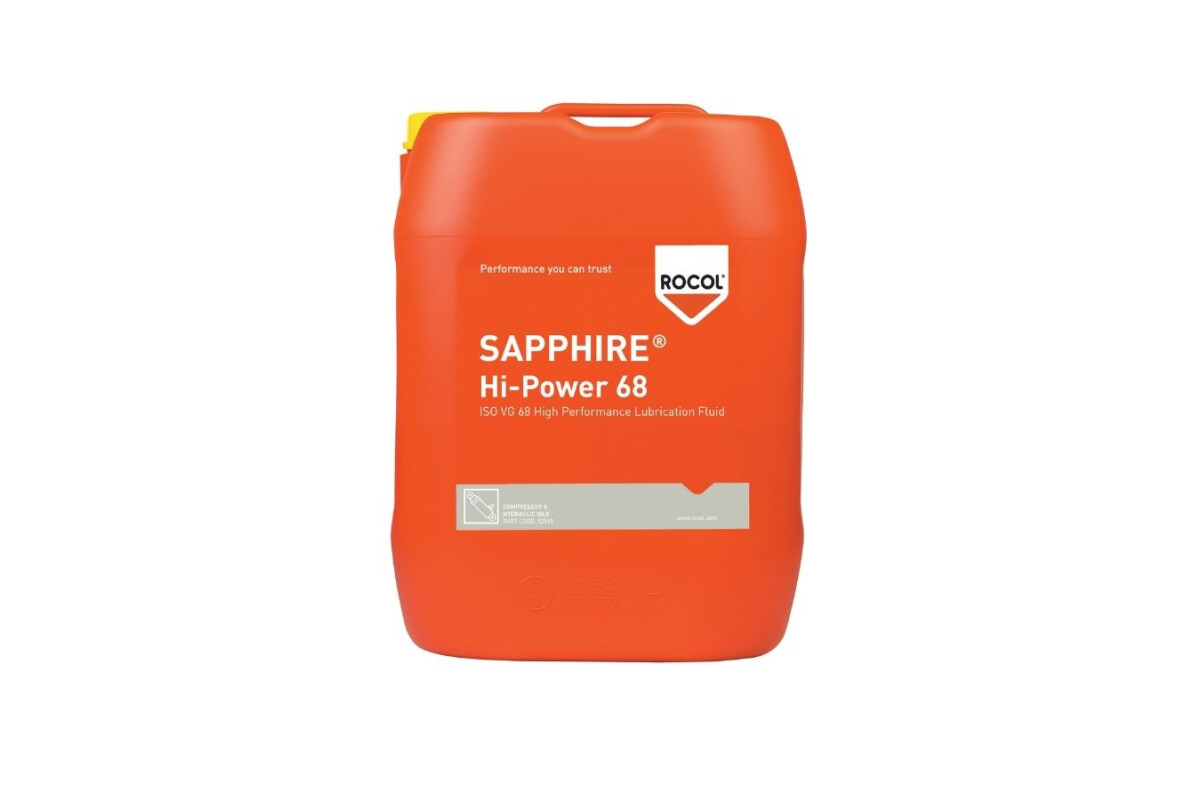 Aceite Hidraulico Mineral con una Viscosidad ISO VG 68 SAPPHIRE HI POWER 68 1L Aceite Hidraulico Mineral con una Viscosidad ISO VG 68 SAPPHIRE HI POWER 68 1L