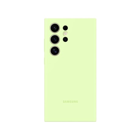 Funda de Silicona Samsung Galaxy S24 Ultra Silicone Case EF-PS928 Light Green