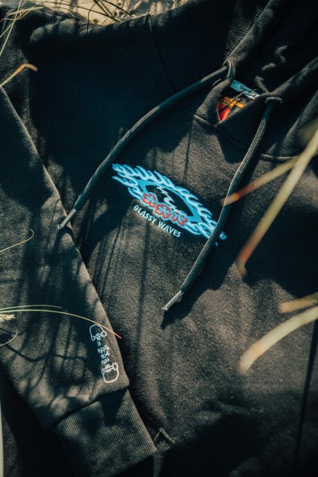 HOODIE HIBISCO / Black U