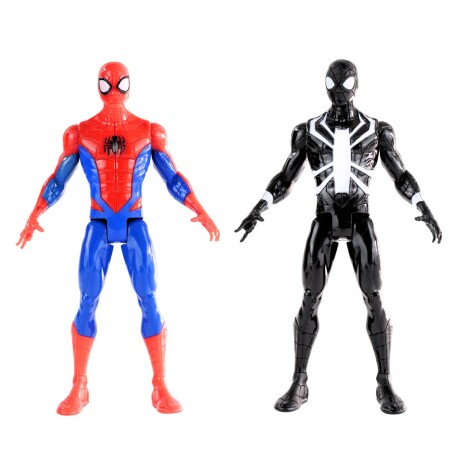 Set de muñecos Spiderman y Black Spiderman Set de muñecos Spiderman y Black Spiderman