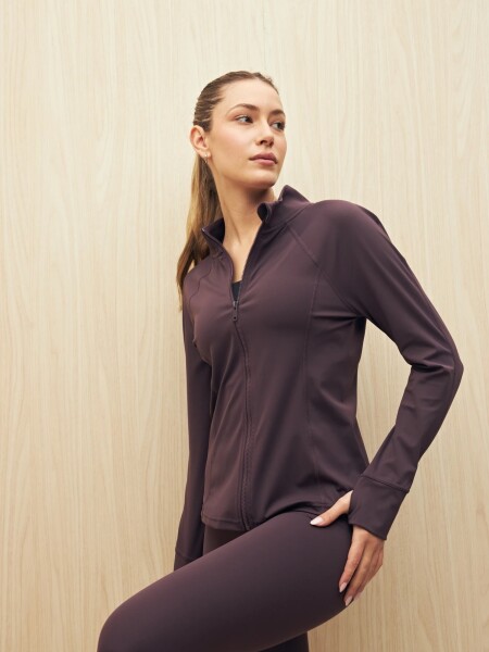 CAMPERA ALLIE STRIKE VINO
