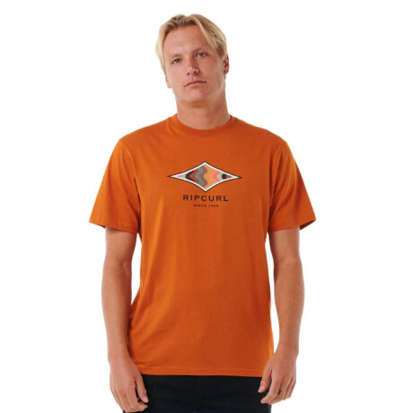 Remera Rip Curl Filler Naranja