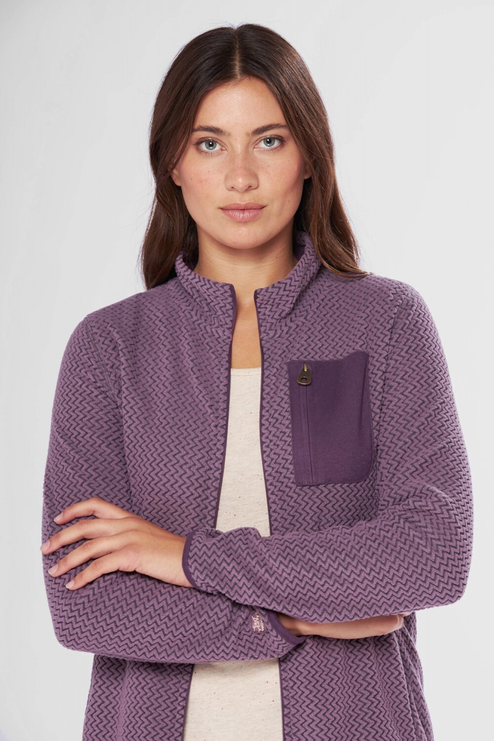 CAMPERA DE MICROPOLAR Lila