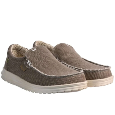 Zapatos Hey Dude Mikka Braided Slip Marron