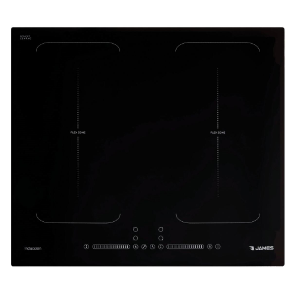 ANAFE DE EMPOTRAR JAMES INDUCCION MAGNETICA 4P G3 FLEX 