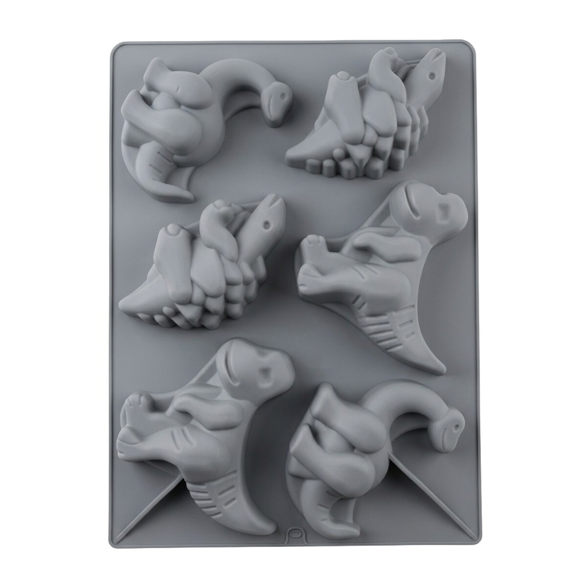 MOLDE SILICONA GRIS DIS DINO 
