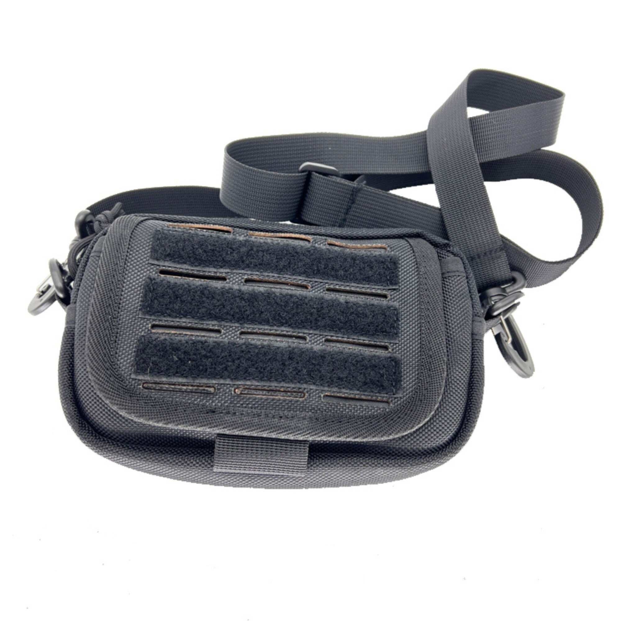 Pouch táctico rectangular con acople rápido Negro Aventureros
