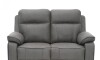 Sillón Recliner Apollo - 2 Cuerpos Marrón Gris