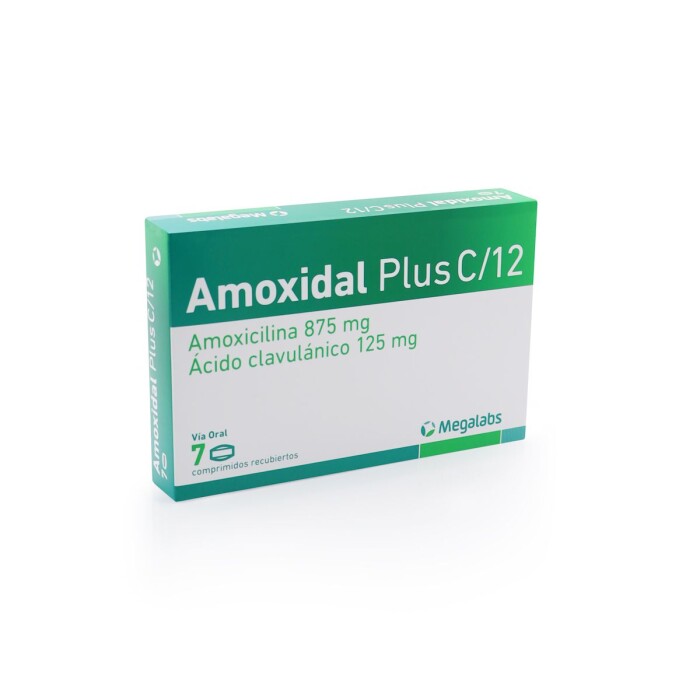 AMOXIDAL PLUS C/12 CJ X 7 COMPRIMIDOS única