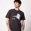 T-SHIRT M/C AGUILA DIXIE Gris Oscuro
