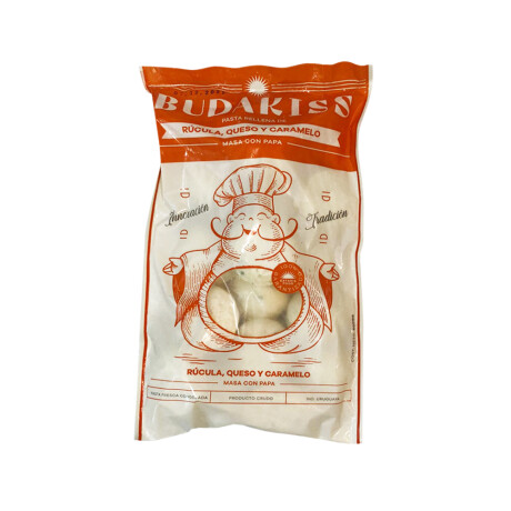 Budakiss de RÚCULA y QUESO - Masa con Papa x 750grs Budakiss de RÚCULA y QUESO - Masa con Papa x 750grs