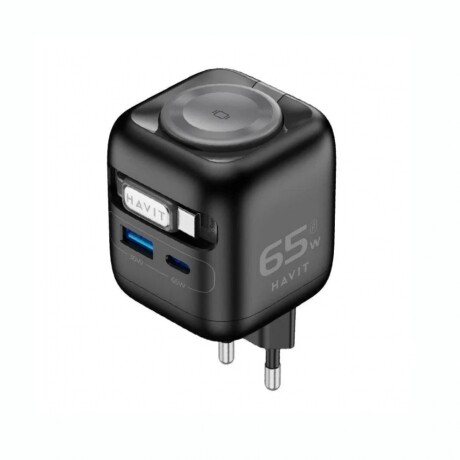 Cargador de Pared HAVIT UC253 65W 3 En 1 Cargador de Pared HAVIT UC253 65W 3 En 1