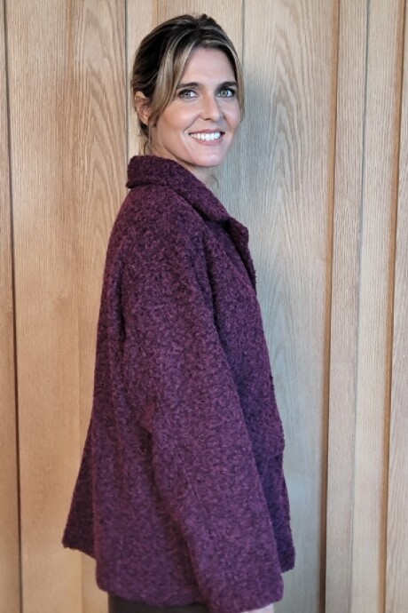 Sobreacamisa Budapest Corderito Bordeaux