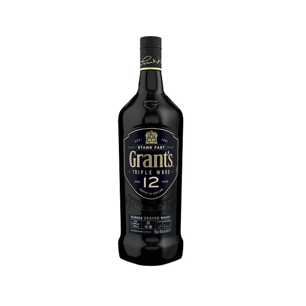 WHISKY GRANTS 12Y S/ ESTUCHE 1LT 