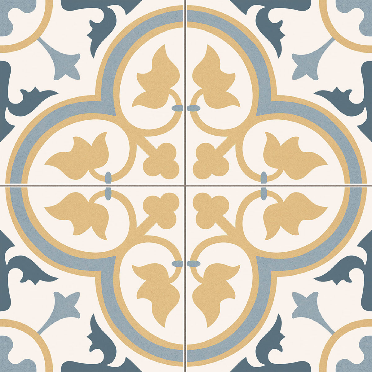 Porcelanato Beige Tipo Patchwork Precorte 45X45Cm Piso Pared 