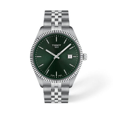 Reloj TISSOT Ballade de acero 40mm con esfera verde inglés Reloj TISSOT Ballade de acero 40mm con esfera verde inglés