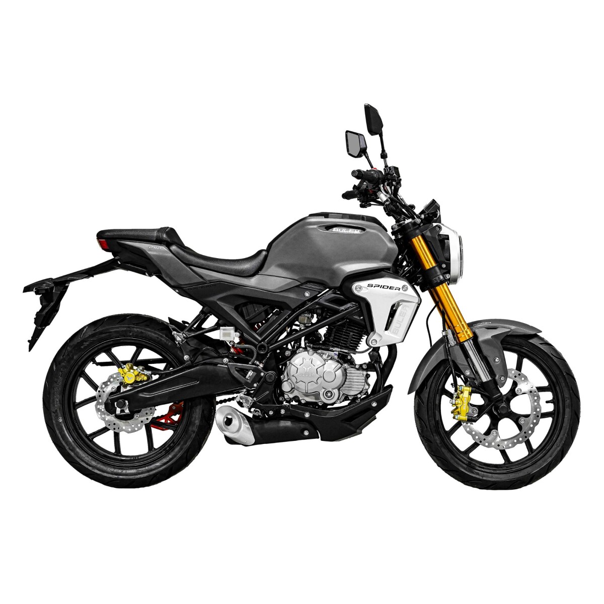 Moto Buler Spider 250cc Aleación - Gris 