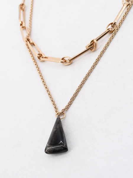 COLLAR EVA DORADO