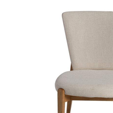 Silla Stella - Tela Rústica Beige (4F)