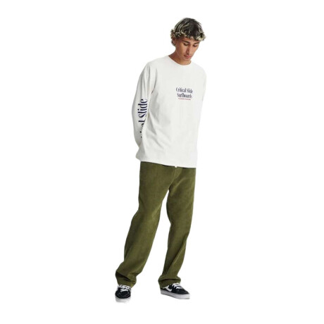 Pantalon Critical Slide Fever Cord Verde