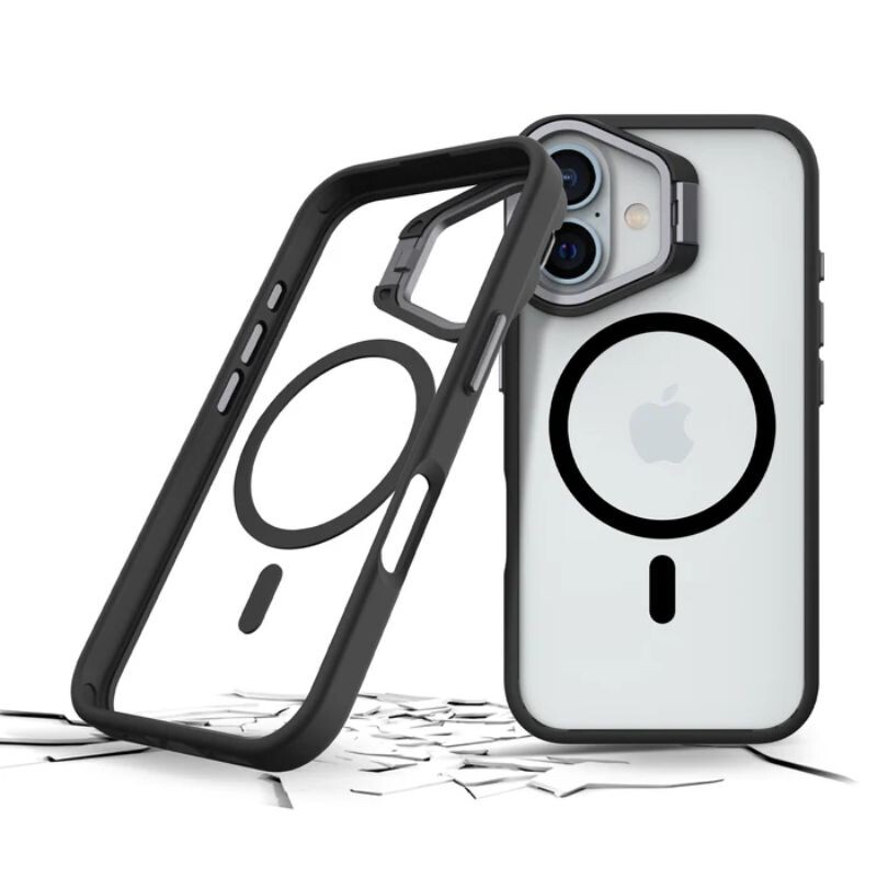 Case Prodigee iPh 16 KickIt Mag Black Case Prodigee iPh 16 KickIt Mag Black