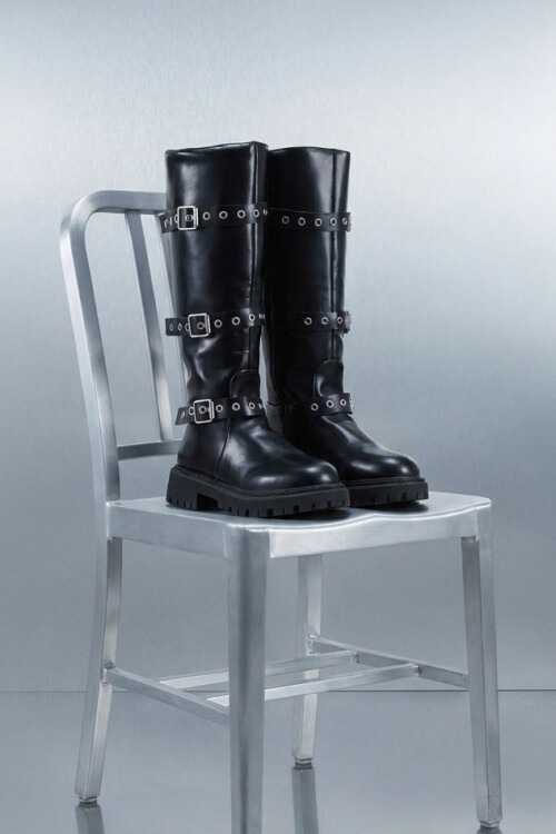 Botas bucaneras Nara negro