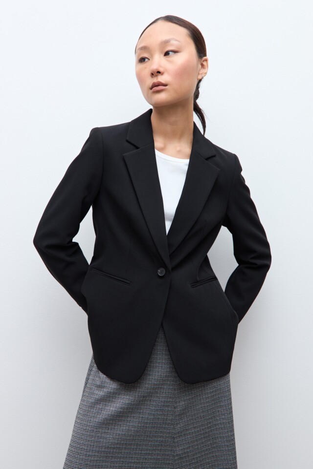 Blazer clásico negro