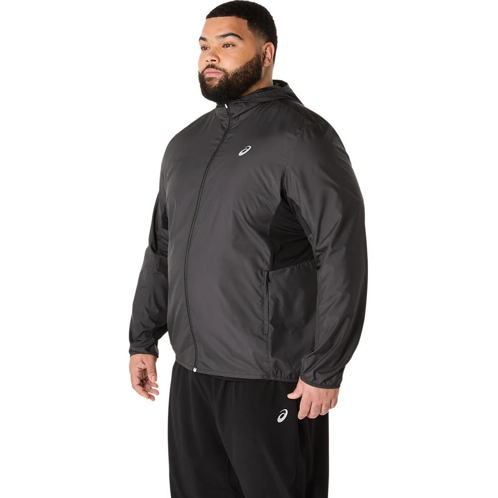 ASICS Silver Jacket - Hombre Performance Black