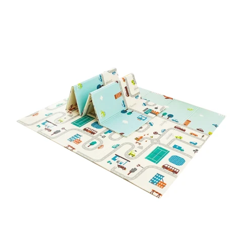 Alfombra Infantil Plegable Anti Golpes 120 x 180 cm ZOO