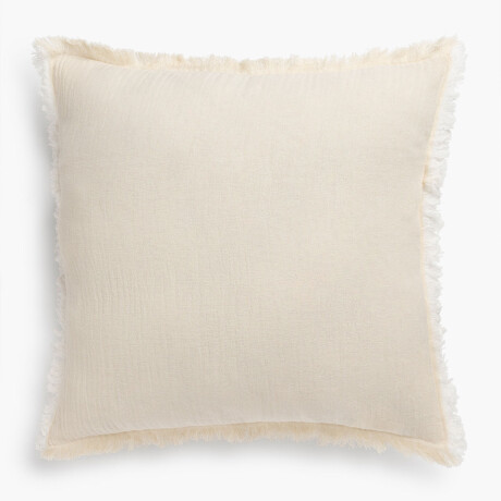 Funda de almohadón LAYER BEIGE - -