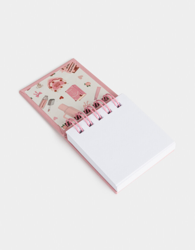 Anotadores Cuadernos y Memos Estampados Mini Memo "in My Romance Era" - Fucsia Claro