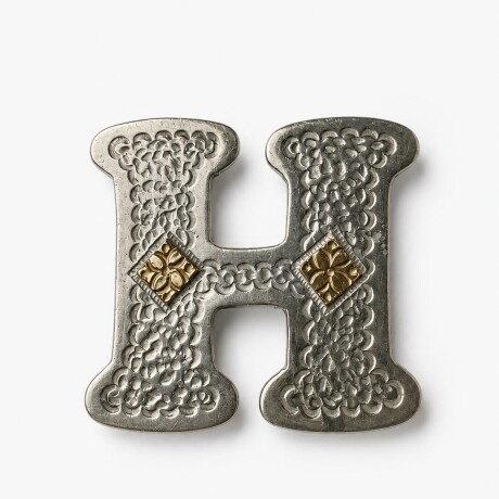 Letras Plata y Oro H