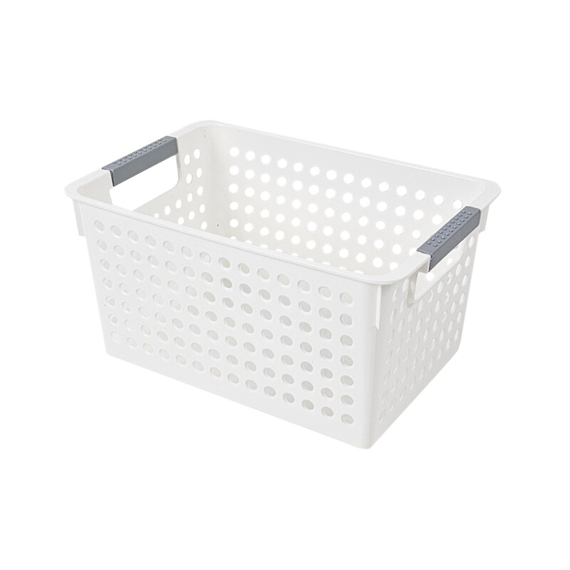 Cesto calado P 28 x 18 x 14 cm BLANCO