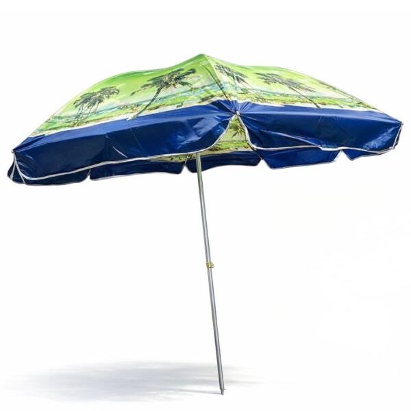 SOMBRILLA DE PLAYA CON DISEÑOALT • 2.30 x 2.40cm SOMBRILLA DE PLAYA CON DISEÑOALT • 2.30 x 2.40cm